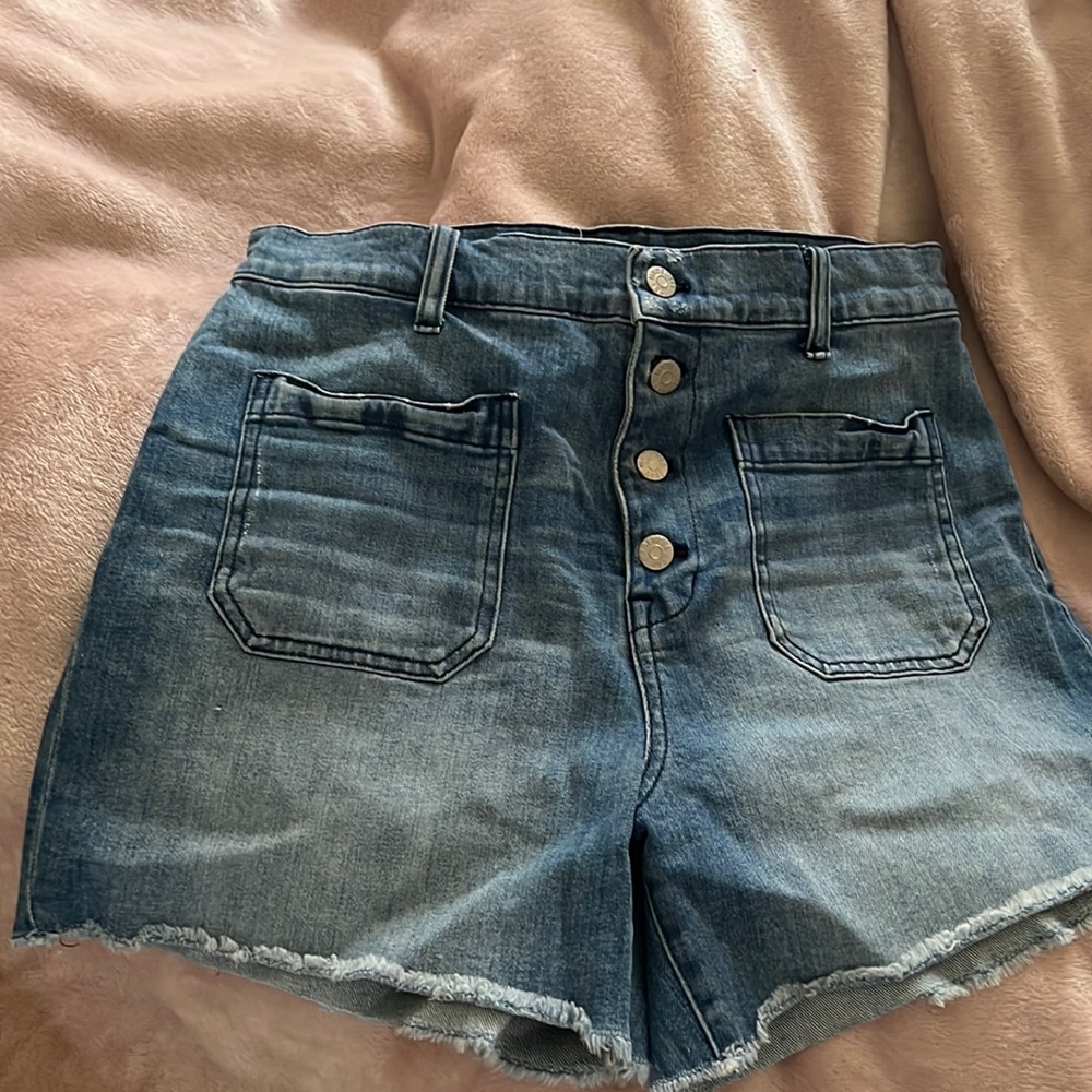 Madewell cut off Jean shorts